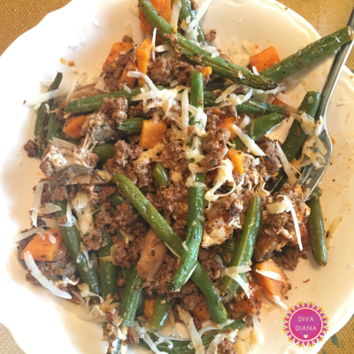 ground beef green bean casserole